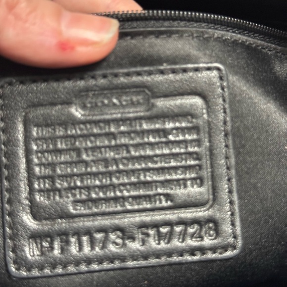 Coach Black Patent Leather Tote Bag - Picture 7 of 12